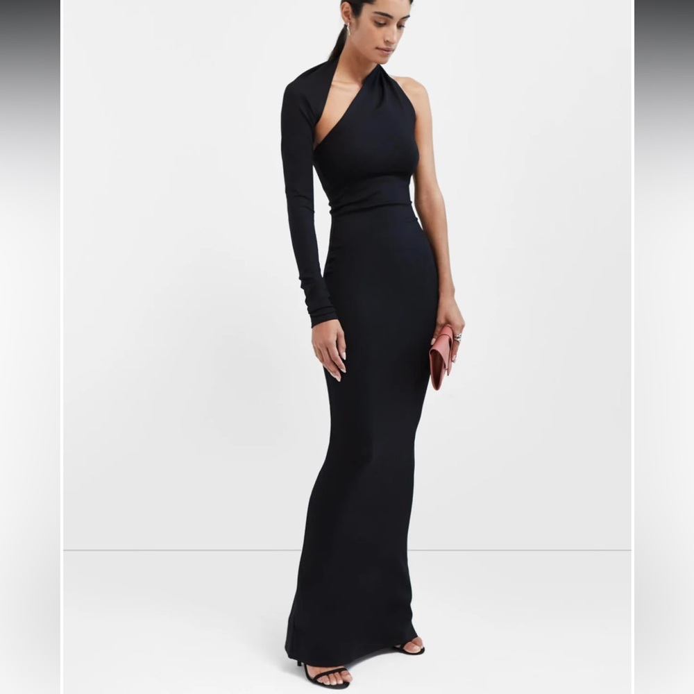 Marcella Manhattan One Shoulder Gown, sustainable clothing size small
